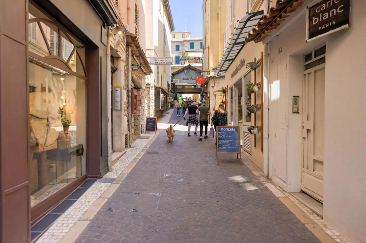Duplex Studio Apt Mezzanine Near Shops & Cafes 앙티브 외부 사진